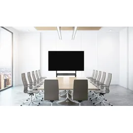 Vision VFM-F12 – Display Staffelei Trolley mit Ablage für 55–100′′