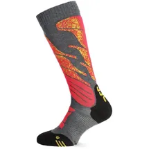 Uyn Ski All Mountain Socke 1 Paar Grau/Pink M