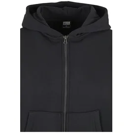 URBAN CLASSICS Ladies Boxy Zip Hoody - schwarz,