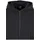 URBAN CLASSICS Ladies Boxy Zip Hoody - schwarz,