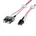 LSD42100030 Glasfaser LWL Anschlusskabel 3m Violett