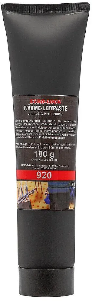 Wärmeleitpaste EURO-LOCK LOS 920, 100 ml Dosierflasche