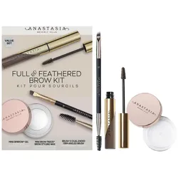 Anastasia Beverly Hills Full & Feathered Brow Kit Paletten & Sets   Soft Brown 
