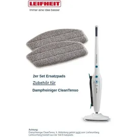 Leifheit Ersatzpads Dampfreiniger CleanTenso 11911 Grau