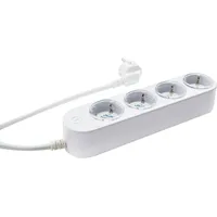 Shelly Power Strip 4 Gen4, 4-fach Steckdosenleiste, weiß, WiFi,