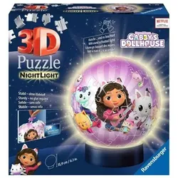 RAVENSBURGER 11575 3D Puzzle Nachtlicht 74 Teile Gabby's Dollhouse