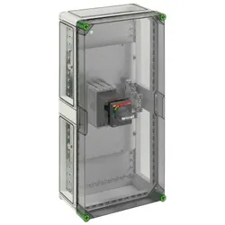 Spelsberg 03641601 Leistungsschaltergehäuse, Schutzart IP54, Schlagfestigkeit IK08, Schutzklasse II, Bemessungsspannung 690V AC, Bemessungsspannung