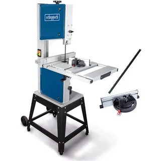 SCHEPPACH HBS400 Bandsäge 750 W inkl. 2 Sägeband + Zubehör