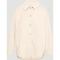 S.Oliver Overshirt aus Cord mit seitlichen Eingrifftaschen beige 34