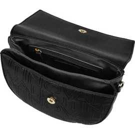 Valentino Pansy Umhängetasche Kunstleder Black
