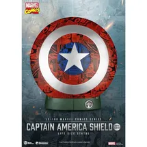 Beast Kingdom Toys Captain America Schild Life Size Statue 64 cm