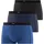 H.I.S. H.I.S Hipster unifarben blau/schwarz XL 3er Pack
