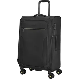 d & n Travel Line 9704 4-Rollen Cabin 68 cm / 75 l schwarz