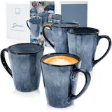 sänger Darwin Kaffeebecher 0,5 l Blau 4 St.