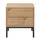 CaliCosy Nachtschrank Lenny 40 x 40 x 50 cm Eiche