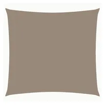 vidaXL Sonnensegel Oxford-Gewebe Quadratisch 4 x 4 m Taupe
