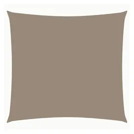 vidaXL Sonnensegel Oxford-Gewebe Quadratisch 4 x 4 m Taupe