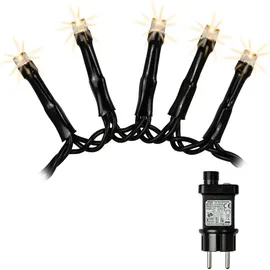 Hellum LED-Lichterkette Cluster 6 m warmweiß