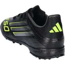 adidas F50 League TF Herren Core Black/Iron Metallic/Lucid Lemon 43 1/3