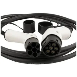 Ladekabel für Elektroauto 5m 16A 3 Phasen 480V Typ 2