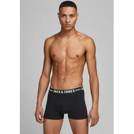 JACK & JONES Sense Boxershorts 3 Einheiten Black / Detail Black Waistband S