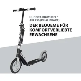 Hudora Big Wheel Air 230 schwarz/weiß