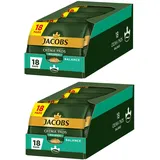 JACOBS Pads Crema Balance 180 Getränke - 10x18 Kaffeepads Senseo kompatibel