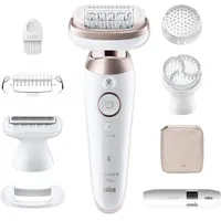 Braun Silk-épil 9 Flex 9-011 3D Wet & Dry weiß/rosegold