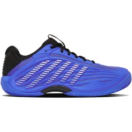 K-Swiss Hypercourt Express 3 Clay Tennis Shoe, Dazzling Blue/Black/White, 44 EU