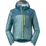 Schöffel Herren Hybrid Jkt Flow Trail M, extrem leichte MTB Jacke, winddichte, atmungsaktive Fahrradjacke mit vorgeformten Ellbogen, cloudy storm, 48