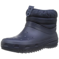Crocs Damen Classic Neo Puff Shorty Boot W Snow, navy, 38/39 EU