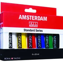 Royal Talens Acrylfarbe Set 6 120 ml mehrfarbig
