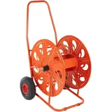 vidaXL Schlauchwagen für 140 m 3/4" Schlauch rot