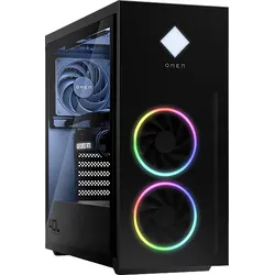 HP OMEN GT21-1301ng, Gaming PC mit AMD RyzenTM 7 7800X3D Prozessor, 32 GB RAM, 1 TB SSD, NVIDIA GeForce RTXTM 4070, GDDR6X Grafikspeicher, Windows 11 Home