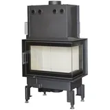 Austroflamm Eckkamineinsatz 63x40x42 K 2.0 | Eckscheibe rechts | 8,0 kW