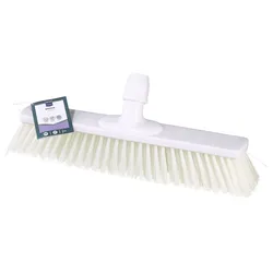 METRO Professional Bodenbürste, Polypropylen / Polyester, 40 x 7.5 x 15 cm, nach HACCP-Standards, weiß
