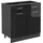Vicco Schubladenschrank R-Line 80 x 81,6 x 46 cm Schwarz