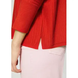 s.Oliver Strickpullover mit Struktur Rot XXL