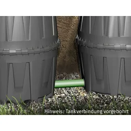 GARANTIA Herkules Abwasser-Sammelgrube 3200 l Schwarz
