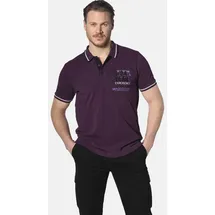 Jan Vanderstorm Poloshirt FRETU dunkelrot- 52/54