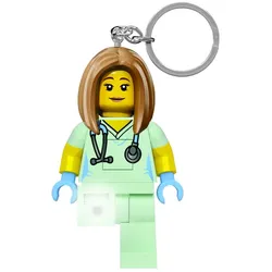 LEGO Classic - Krankenschwester Schlüsselanhänger mit Taschenlampe