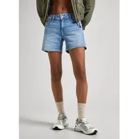 Pepe Jeans Damen Relaxed Short Mw shorts, mit Umschlagsaum