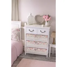 moebel-direkt-online Xaver 60 x 76 x 30 cm Weiß
