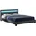 Corium LED Polsterbett Paris 140x200cm Dunkelgrau