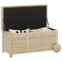 Outsunny Auflagenbox 185 L Stauraum Wasserdicht Gartenbox mit Rollen