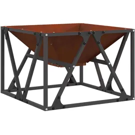 vidaXL Feuerplatz Ø 35 cm Braun