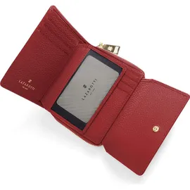 lazarotti Bologna Leather Geldbörse Damen Portemonnaie rot