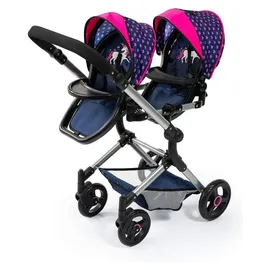 Bayer - Twin Pram - Neo - Purple 26254AA)