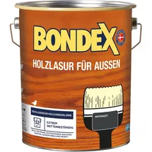 Bondex Holzlasur Anthrazit 4 l