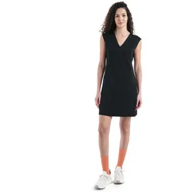 Icebreaker Granary Kleid Minikleid Schwarz M